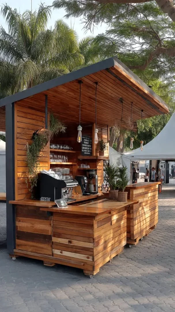 Outdoor timber structure